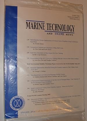 Marine Technology and SNAME News, October 2003