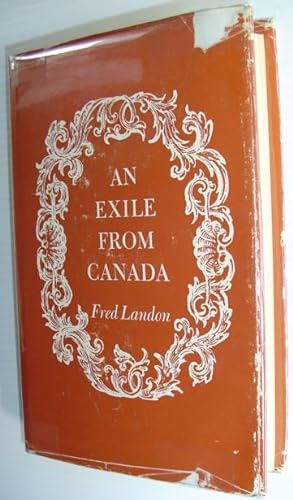 Bild des Verkufers fr An Exile From Canada - to Van Diemen's Land zum Verkauf von RareNonFiction, IOBA