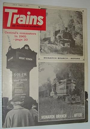 Bild des Verkufers fr Trains - The Magazine of Railroading: June 1965 zum Verkauf von RareNonFiction, IOBA