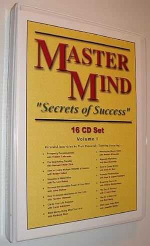 MasterMind (Master Mind) "Secrets of Success" CD Series, Volume I: 16 Audio CDs Complete with Case