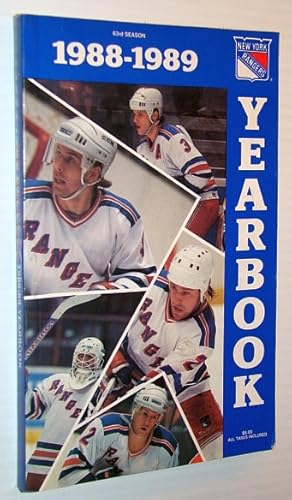 Image du vendeur pour The 1988-1989 New York Rangers Yearbook - Official Guide and Records mis en vente par RareNonFiction, IOBA