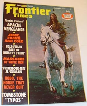 Bild des Verkufers fr Frontier Times Magazine: September, 1969 zum Verkauf von RareNonFiction, IOBA