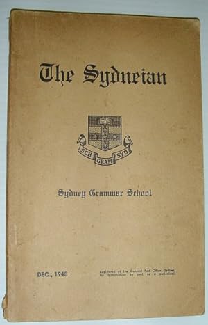 Seller image for The Sydneian, December 1948 - Sydney (Australia) Grammar School for sale by RareNonFiction, IOBA