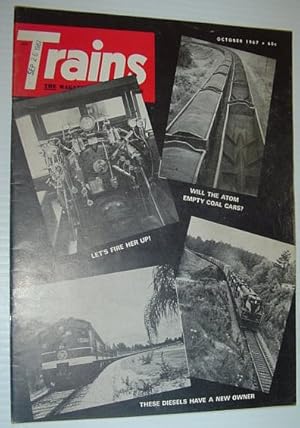 Bild des Verkufers fr Trains - The Magazine of Railroading: October 1967 zum Verkauf von RareNonFiction, IOBA
