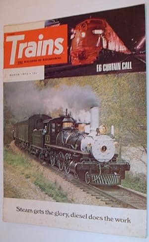 Seller image for Trains - the Magazine of Railraoding: March 1973, Volume 33, Number 5 for sale by RareNonFiction, IOBA