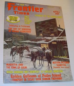 Bild des Verkufers fr Frontier Times Magazine: March, 1970 zum Verkauf von RareNonFiction, IOBA