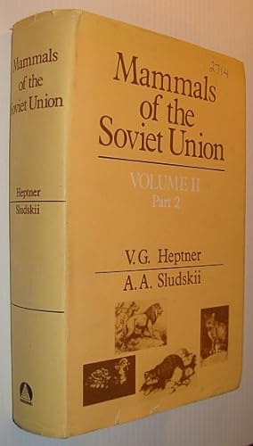 Seller image for Mammals of the Soviet Union, Volume II (2), Part Two (2) for sale by RareNonFiction, IOBA