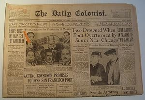 Imagen del vendedor de The Daily Colonist, Sunday June 24, 1934, Victoria, British Columbia Newspaper a la venta por RareNonFiction, IOBA