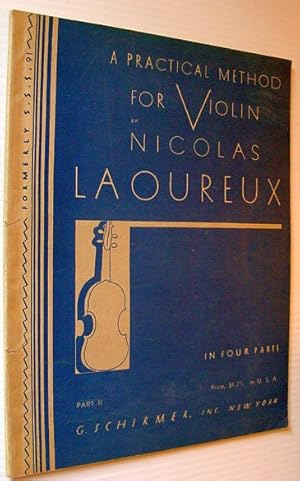 Image du vendeur pour A Practical Method for Violin - Part II mis en vente par RareNonFiction, IOBA