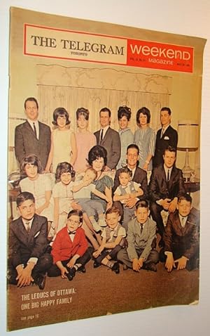 Bild des Verkufers fr Weekend Magazine, 22 May 1965 - Leduc Family Cover Photo zum Verkauf von RareNonFiction, IOBA