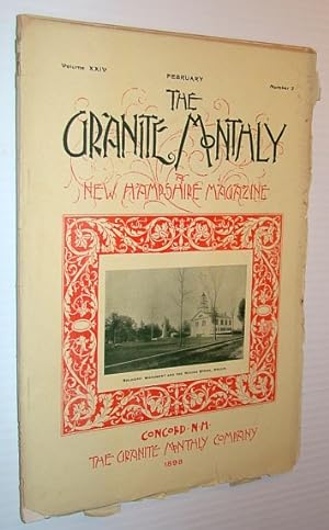 Bild des Verkufers fr The Granite Monthly - A New Hampshire Magazine, February 1898 - With Peary to Greenland in the Spring of 1896 zum Verkauf von RareNonFiction, IOBA