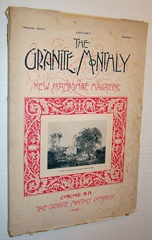 Imagen del vendedor de The Granite Monthly - A New Hampshire Magazine - January, 1899: Channing Folsom a la venta por RareNonFiction, IOBA