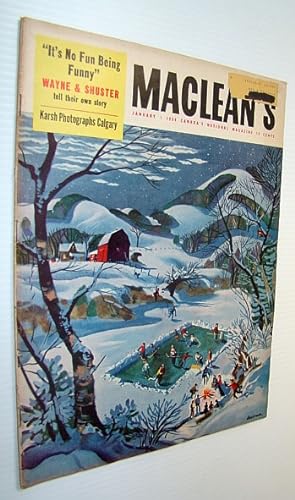 Seller image for Maclean's - Canada's National Magazine, 1 January 1954 - Roy Thomson for sale by RareNonFiction, IOBA