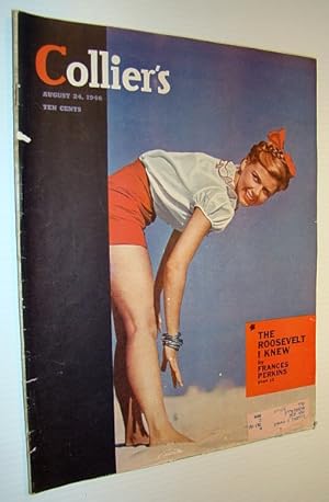 Image du vendeur pour Collier's Magazine, August 24, 1946 - The Roosevelt I Knew mis en vente par RareNonFiction, IOBA