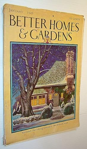 Bild des Verkufers fr Better Homes and Gardens Magazine, January, 1929 - What I Learned From The Gardens of England zum Verkauf von RareNonFiction, IOBA