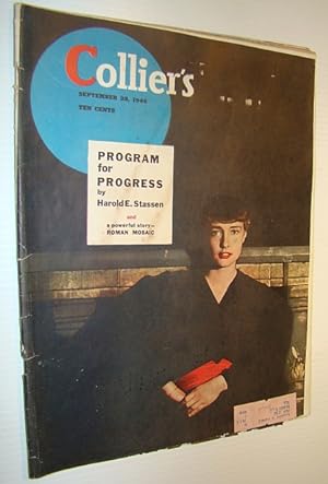 Immagine del venditore per Collier's Magazine, September 28, 1946 - Ted Williams / Will Curare Cure Polio? venduto da RareNonFiction, IOBA