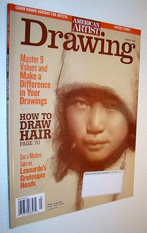 Seller image for American Artist Magazine - Drawing, Summer 2009: How to Draw Hair for sale by RareNonFiction, IOBA