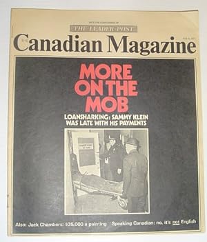 The Canadian Magazine, 13 February 1971 *MORE ON THE MOB, AND ARTIST JACK CHAMBERS*