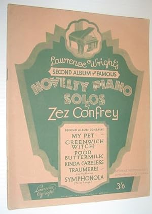 Bild des Verkufers fr Lawrence Wright's Second Album of Famous Novelty Piano Solos zum Verkauf von RareNonFiction, IOBA