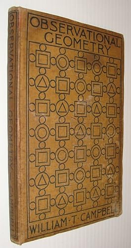 Seller image for Observational Geometry - Phillips-Loomis Mathematical Series for sale by RareNonFiction, IOBA