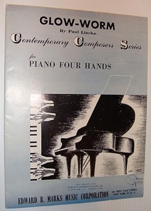 Bild des Verkufers fr Glow-Worm: Sheet Music for Piano Four (4) Hands - Contemporary Composers Series (Gluhwurmchen - Idyll) zum Verkauf von RareNonFiction, IOBA