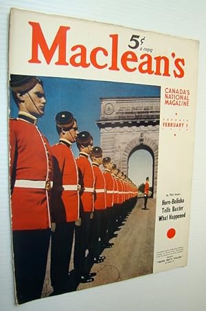 Seller image for Maclean's - Canada's National Magazine, 1 Febrary, 1940 - Is Syl Apps Hockey's Greatest? for sale by RareNonFiction, IOBA