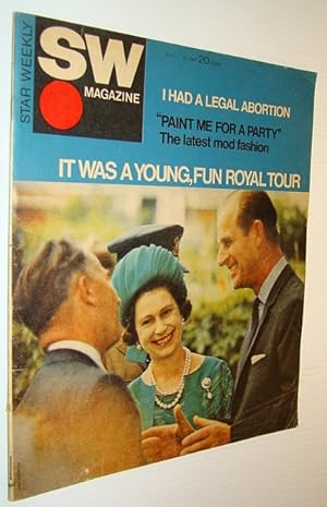 Seller image for SW (Star Weekly) Magazine, July 22, 1967: Royal Tour/The Latest Mod Fashion/Golfer Ben Hogan for sale by RareNonFiction, IOBA