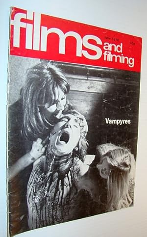Bild des Verkufers fr Films and Filming Magazine, June 1976 - Cover Photo from 'Vampyres' / Rock Hudson Interview zum Verkauf von RareNonFiction, IOBA
