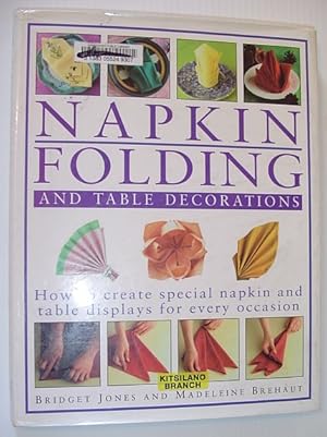 Seller image for Napkin Folding and Table Decorations for sale by RareNonFiction, IOBA