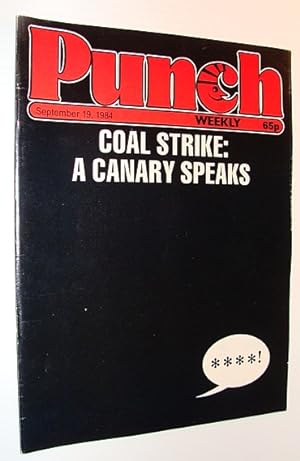 Seller image for Punch Weekly Magazine - Autumn Number - 19 September 1984 - Coal Strike Cover for sale by RareNonFiction, IOBA