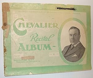 Bild des Verkufers fr Chevalier Recital Album: Sheet Music for Voice and Piano plus Photos zum Verkauf von RareNonFiction, IOBA