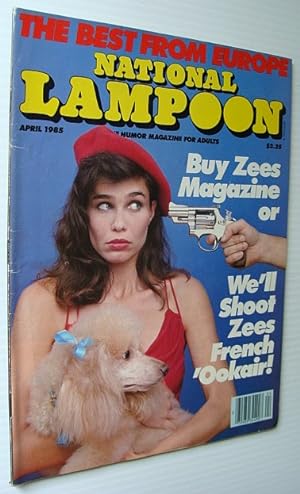 National Lampoon Magazine, April 1985 - The Best From Europe