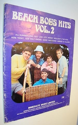 Immagine del venditore per Beach Boys Hits Vol. 2 (Two) - Sheet Music for Piano and Voice with Chords venduto da RareNonFiction, IOBA