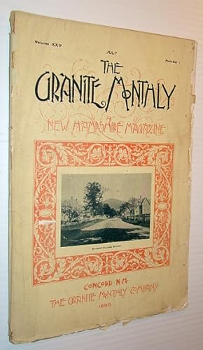 Immagine del venditore per The Granite Monthly - A New Hampshire Magazine, July 1898 - Guilford, New Hampshire venduto da RareNonFiction, IOBA