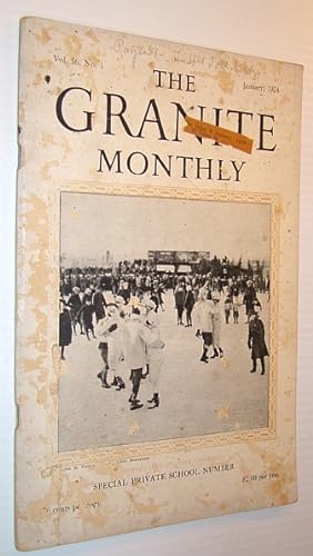 Seller image for The Granite Monthly - A New Hampshire Magazine, January 1924 for sale by RareNonFiction, IOBA