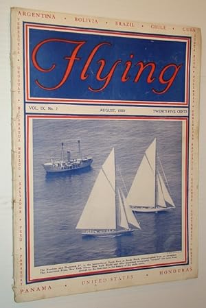 Immagine del venditore per Flying Magazine, August 1920, Volume IX, No. 7 venduto da RareNonFiction, IOBA