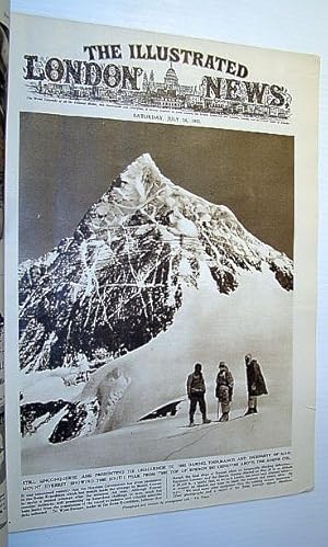 Bild des Verkufers fr The Illustrated London News, July 26, 1952 - Swiss Everest Attempt / Photos of Helsinki (Finland) Olympic Opening Ceremonies zum Verkauf von RareNonFiction, IOBA