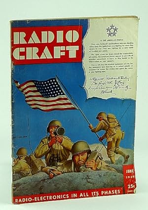 Seller image for Radio Craft, and Popular Electronics, Incorporating Short Wave Craft, Television News, Radio and Television, July 1945, Volume XVI, No. 10 - Alex Schomburg Cover Art for sale by RareNonFiction, IOBA