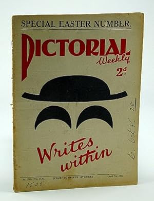 Immagine del venditore per Pictorial Weekly Magazine, April 7th, 1928, No. 1,505, Vol. CXVI: Hon. Elsie Mackay and Captain Hinchliffe - Their Daring East-to-West Atlantic Dash venduto da RareNonFiction, IOBA