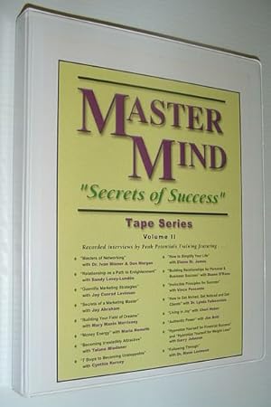 MasterMind "Secrets of Success" Tape Series: Volume II *16 Audio Cassette Tapes Complete with case*