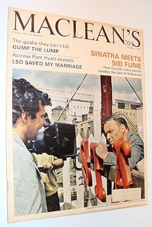 Bild des Verkufers fr Maclean's Magazine, 5 November 1966 *Frank Sinatra Cover Photo* zum Verkauf von RareNonFiction, IOBA