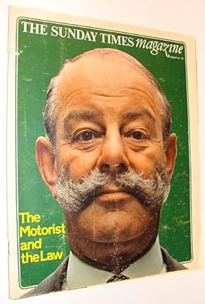 Bild des Verkufers fr The Sunday Times Magazine, 20 February 1972 *The Motorist and The Law* zum Verkauf von RareNonFiction, IOBA