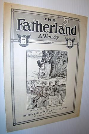 Imagen del vendedor de The Fatherland - Fair Play for Germany and Austria-Hungary, March 15th, 1916 - Lifting the Mask from England, By Aleister Crowley a la venta por RareNonFiction, IOBA