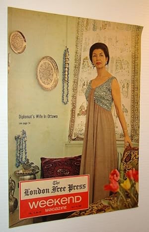 Seller image for Weekend Magazine, 10 July 1965 - Mme. Afsar Kia (wife of Iran's Ambassador to Canada) Cover Photo for sale by RareNonFiction, IOBA