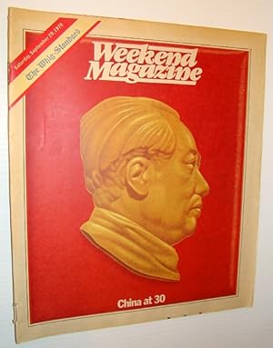 Bild des Verkufers fr Weekend Magazine, September 29, 1979 (Canadian Newspaper Supplement) - China at 30 zum Verkauf von RareNonFiction, IOBA