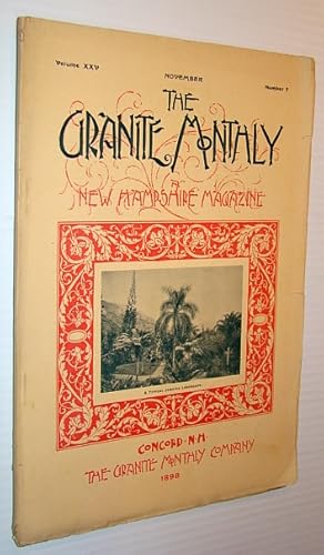 Seller image for The Granite Monthly - A New Hampshire Magazine - November, 1898: The Alexander Sanitarium for sale by RareNonFiction, IOBA