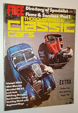 Thoroughbred and Classic Cars Magazine, October 1975 - Whitney Straight