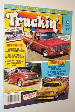 Seller image for Truckin' Magazine, January 1985 for sale by RareNonFiction, IOBA