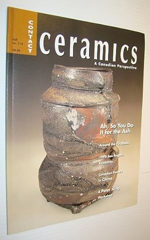 Bild des Verkufers fr Contact Magazine - Ceramics from a Canadian Perspective, Fall 1998, No. 114 - Richard Selfridge zum Verkauf von RareNonFiction, IOBA