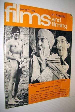 Image du vendeur pour Films and Filming Magazine, June 1971 - At Cannes (cover Photo of Nude Jurgen Draeger mis en vente par RareNonFiction, IOBA